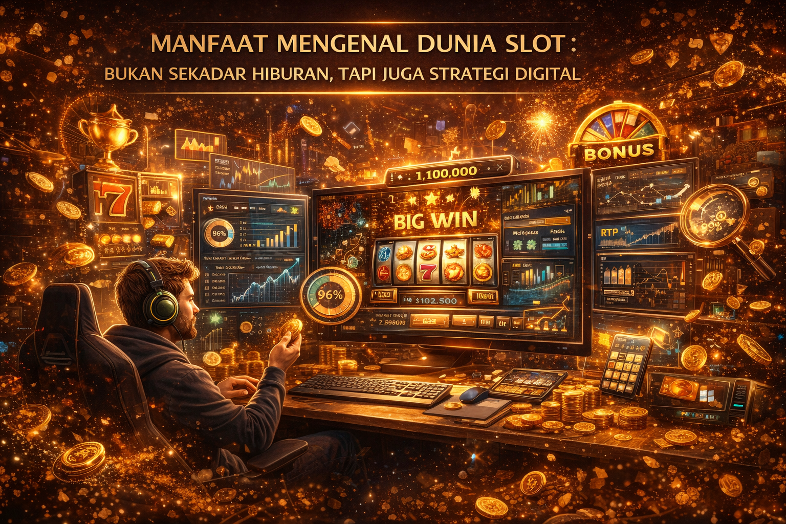 Manfaat Mengenal Dunia Slot: Bukan Sekadar Hiburan, Tapi Juga Strategi Digital